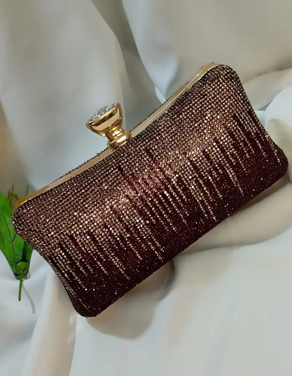 Bridal Glitter Clutch