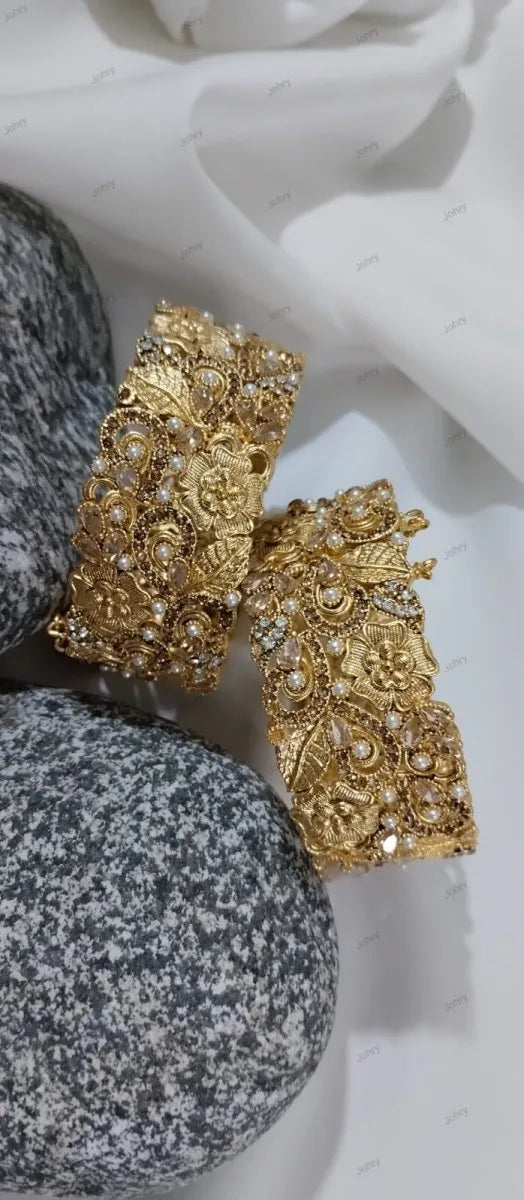 3D Rose Bangles openable – Elegant & Unique Design