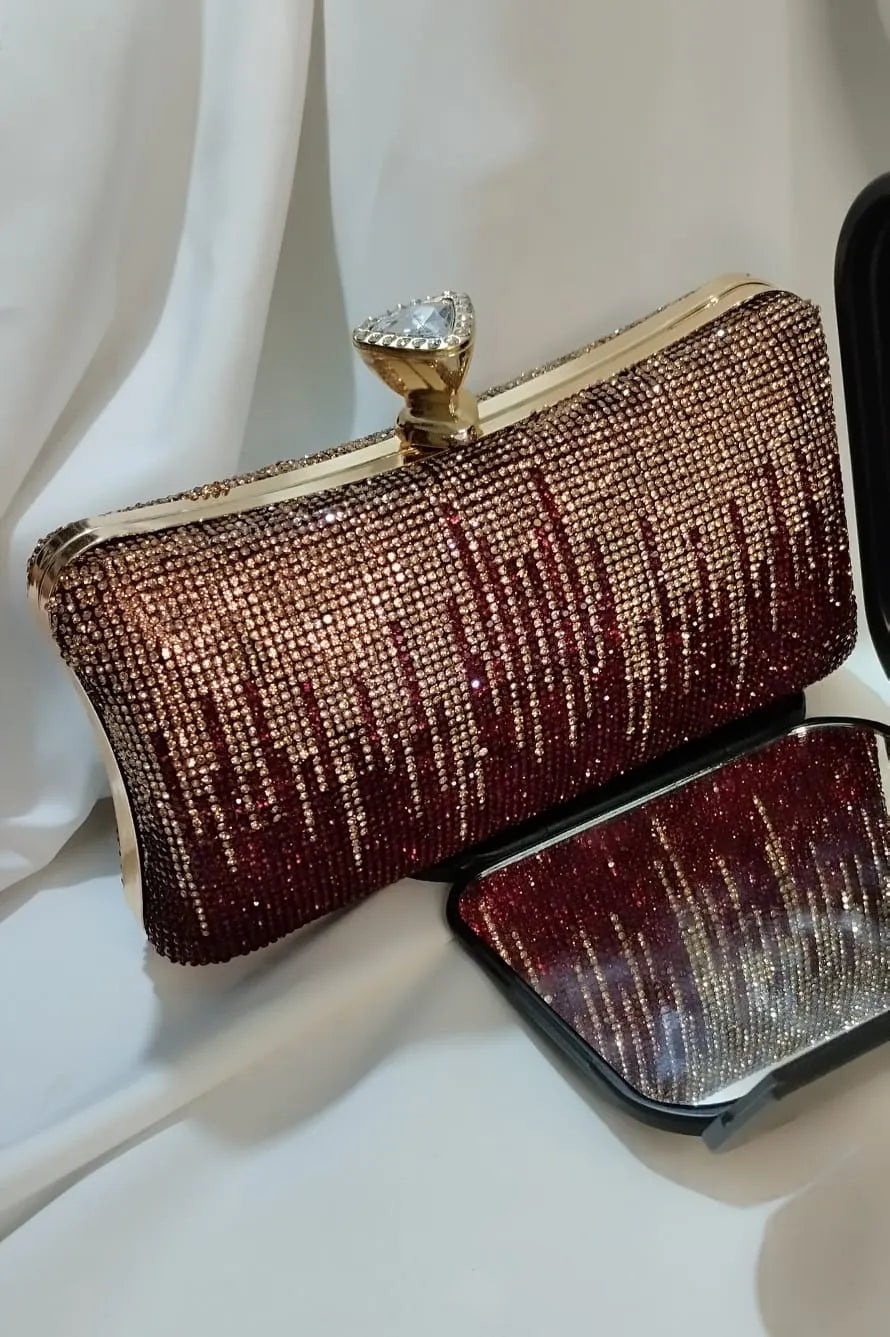 Bridal Glitter Clutch