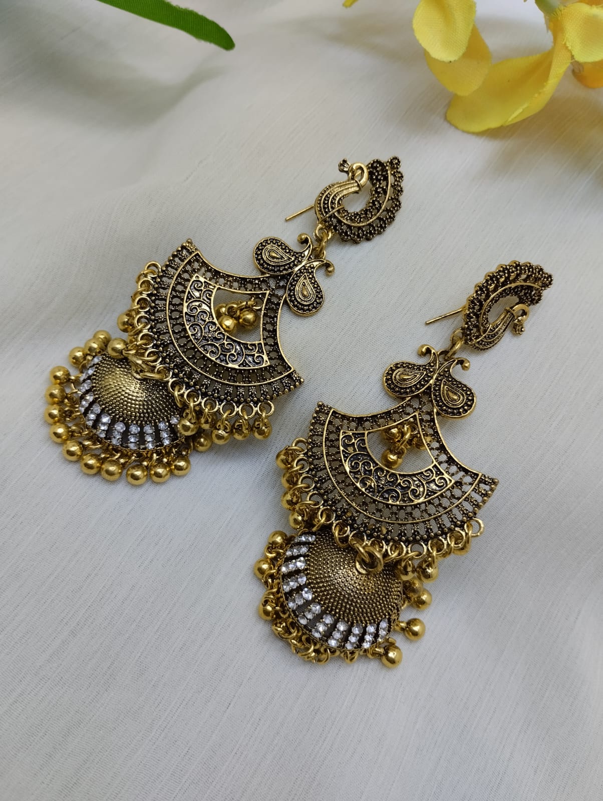 Antique long traditional jhumky