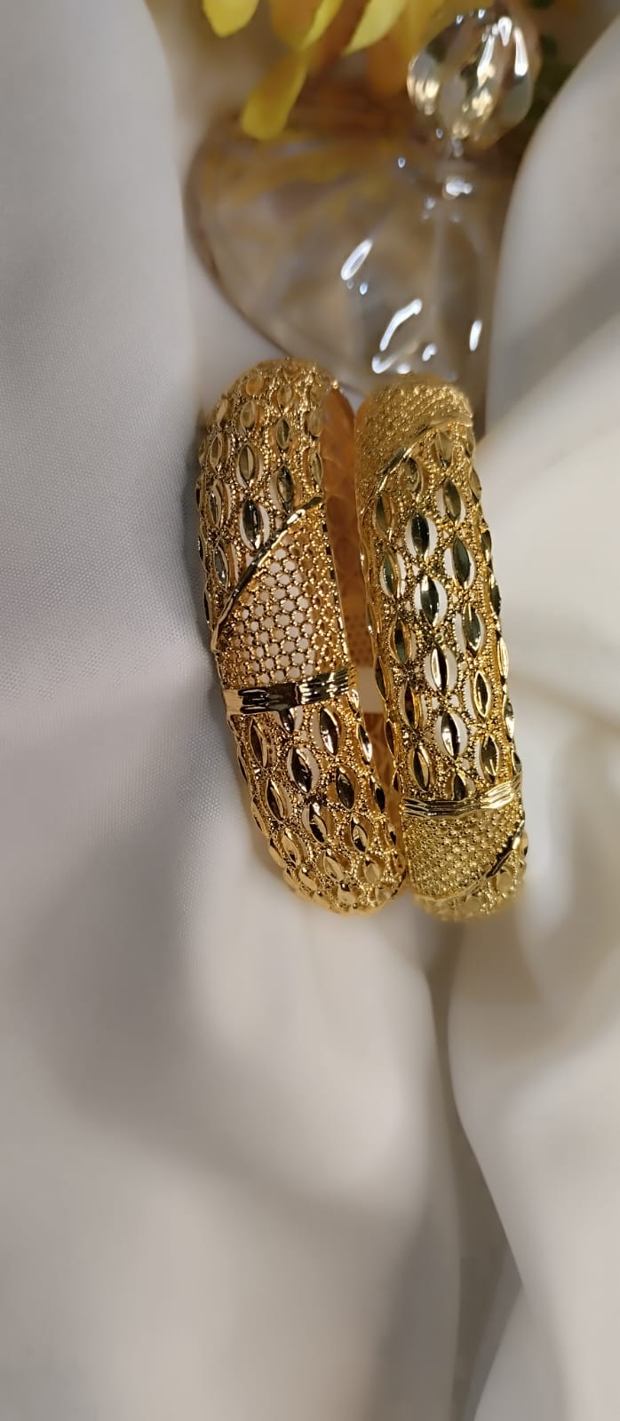 Gold plated bangles(ga)